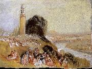 Joseph Mallord William Turner Lighthouse Spain oil painting artist